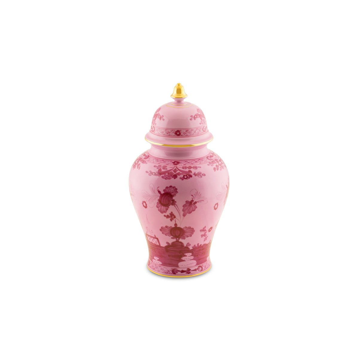 Ginori 1735 Oriente Italiano Large Potiche Vase, Porpora, view 3