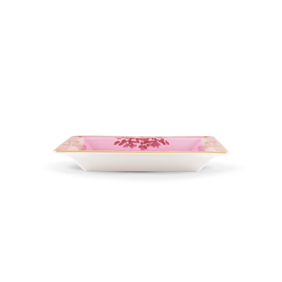 Ginori 1735 Oriente Italiano Large Square Change Tray, Porpora, view 4