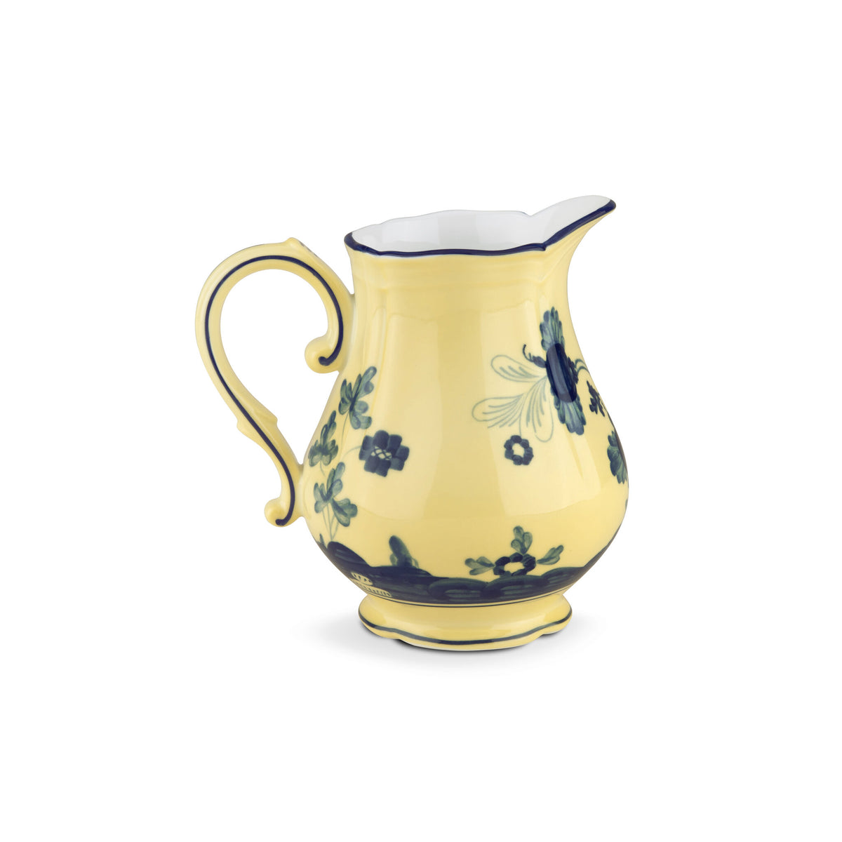 Ginori 1735 Oriente Italiano Milk Pitcher, Citrino, view 3
