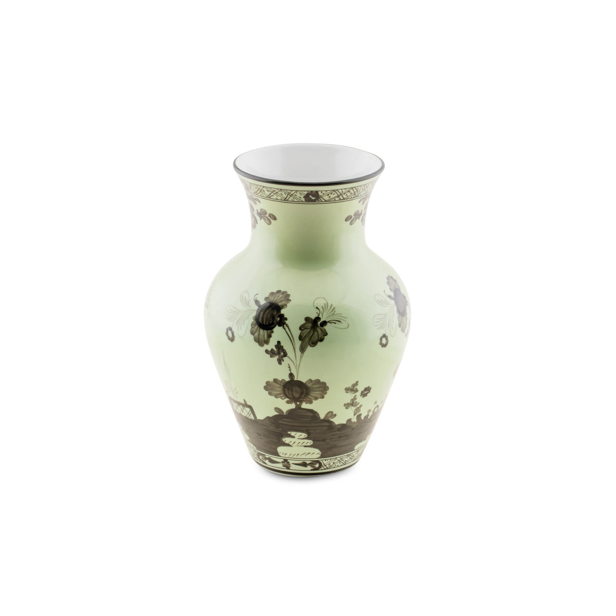 Ginori 1735 Oriente Italiano Ming Vase, Bario, view 3