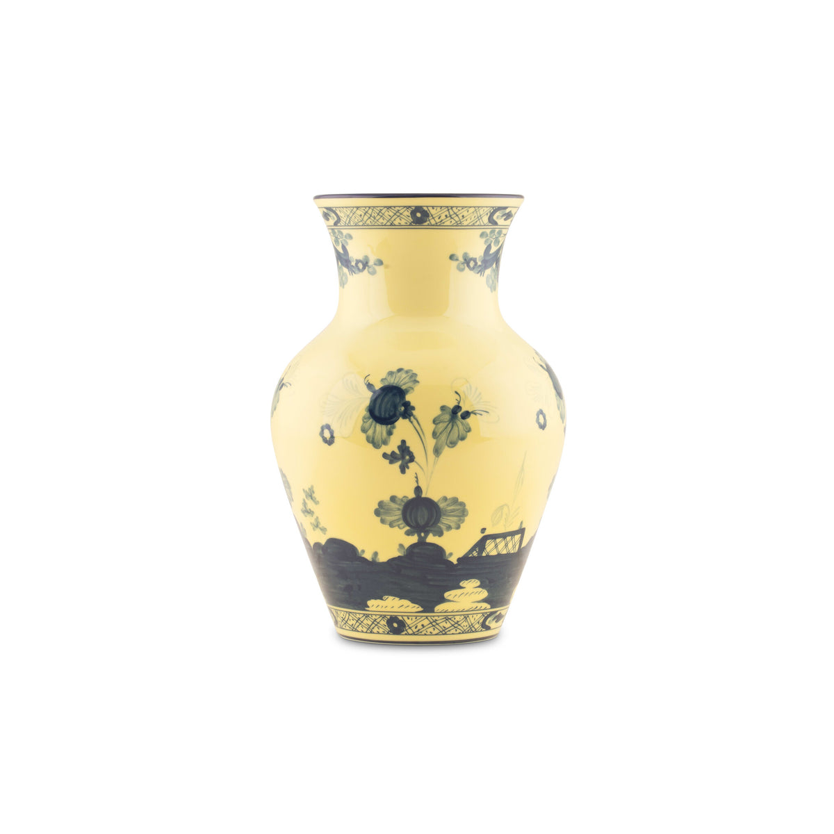 Ginori 1735 Oriente Italiano Ming Vase, Citrino, view 2