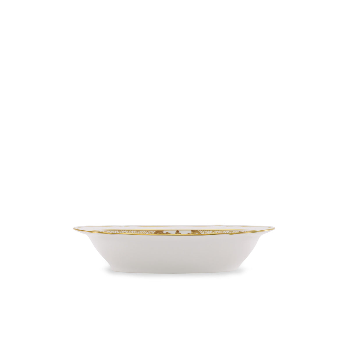 Ginori 1735 Oriente Italiano Oval Bowl, Aurum, view 3