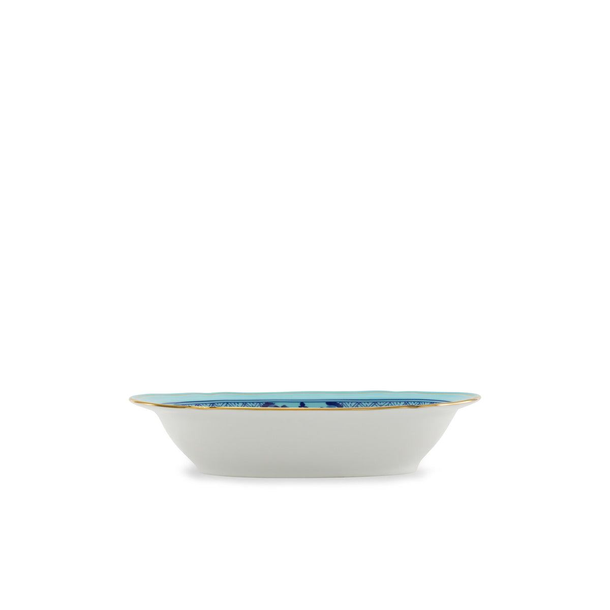 Ginori 1735 Oriente Italiano Oval Bowl, Iris, view 3