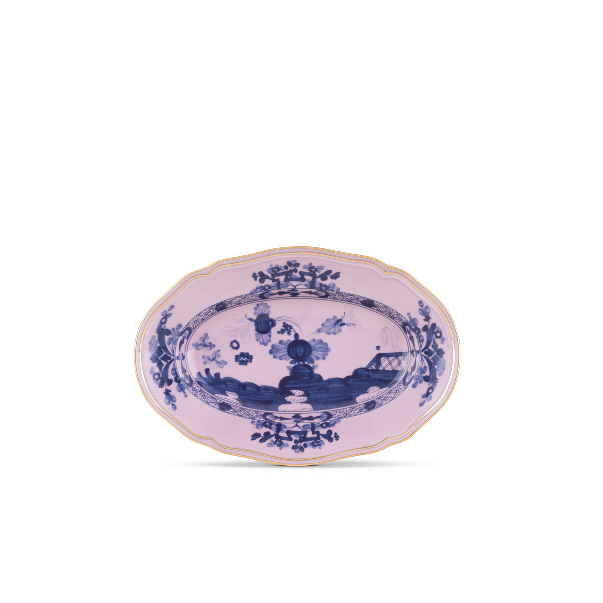 Ginori 1735 Oriente Italiano Pickle Dish, Azalea