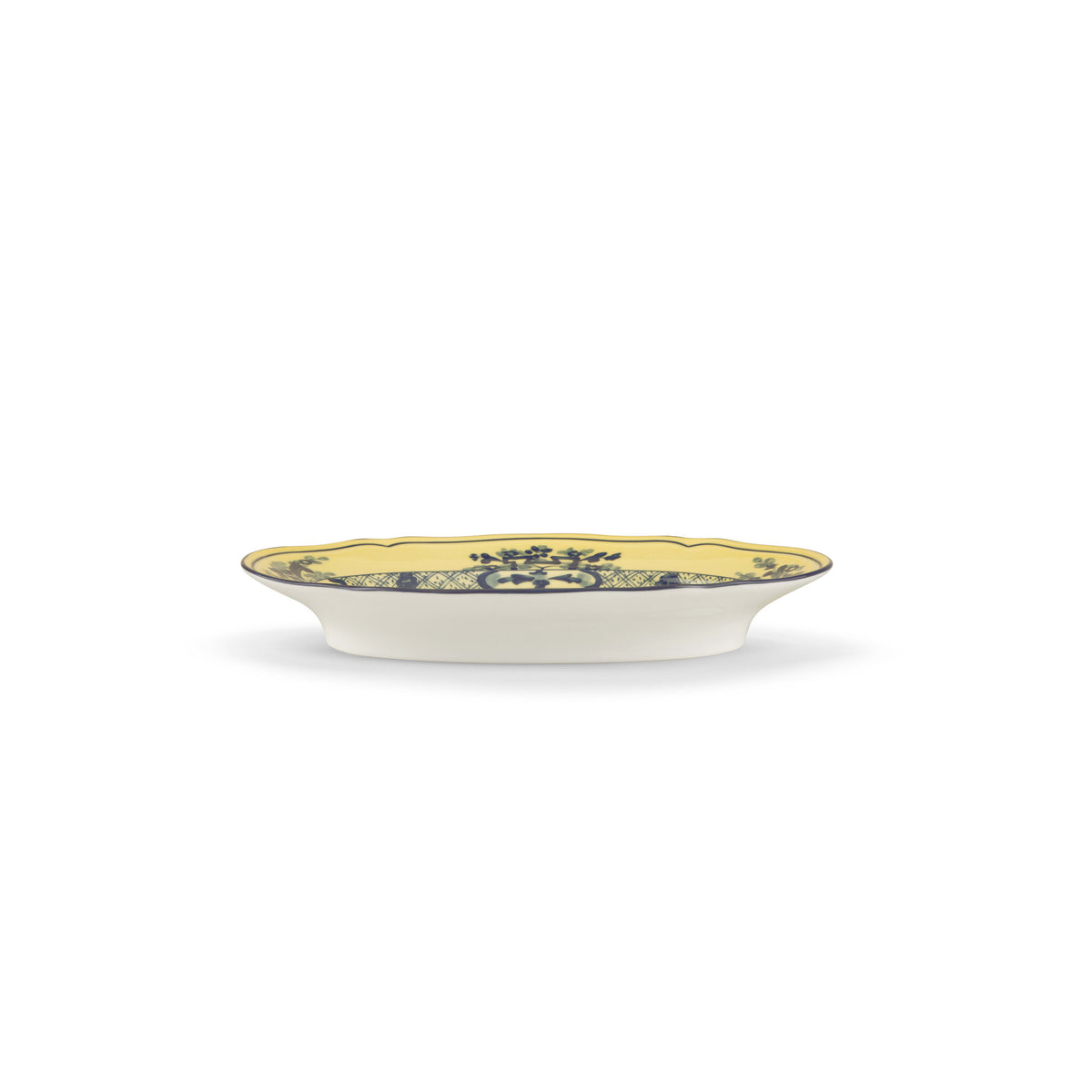 Ginori 1735 Oriente Italiano Pickle Dish, Citrino, view 3