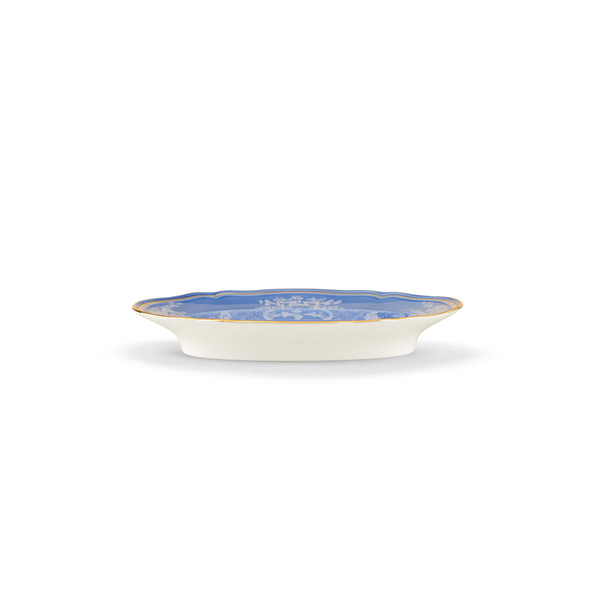 Ginori 1735 Oriente Italiano Pickle Dish, Pervinca, view 3
