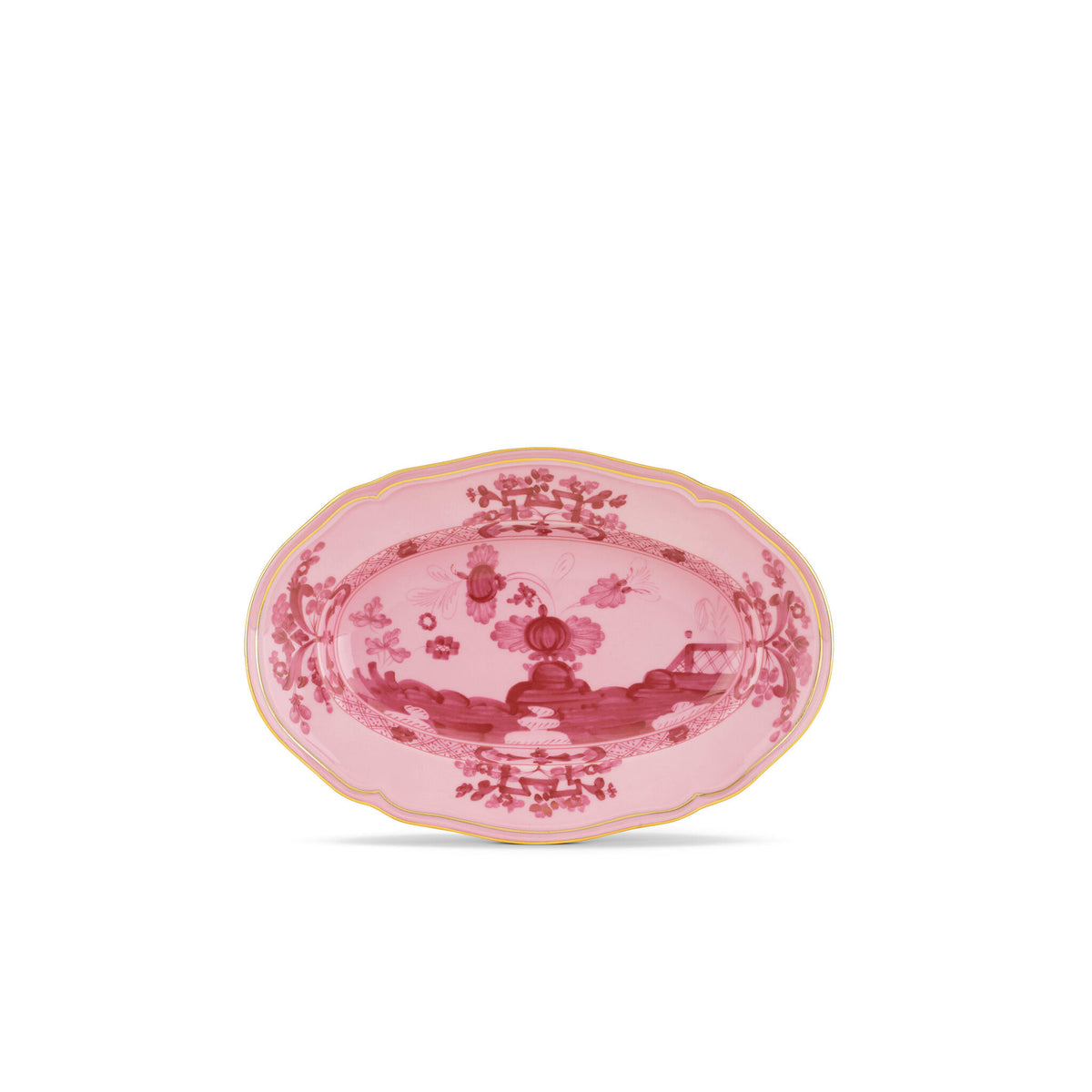 Ginori 1735 Oriente Italiano Pickle Dish, Porpora