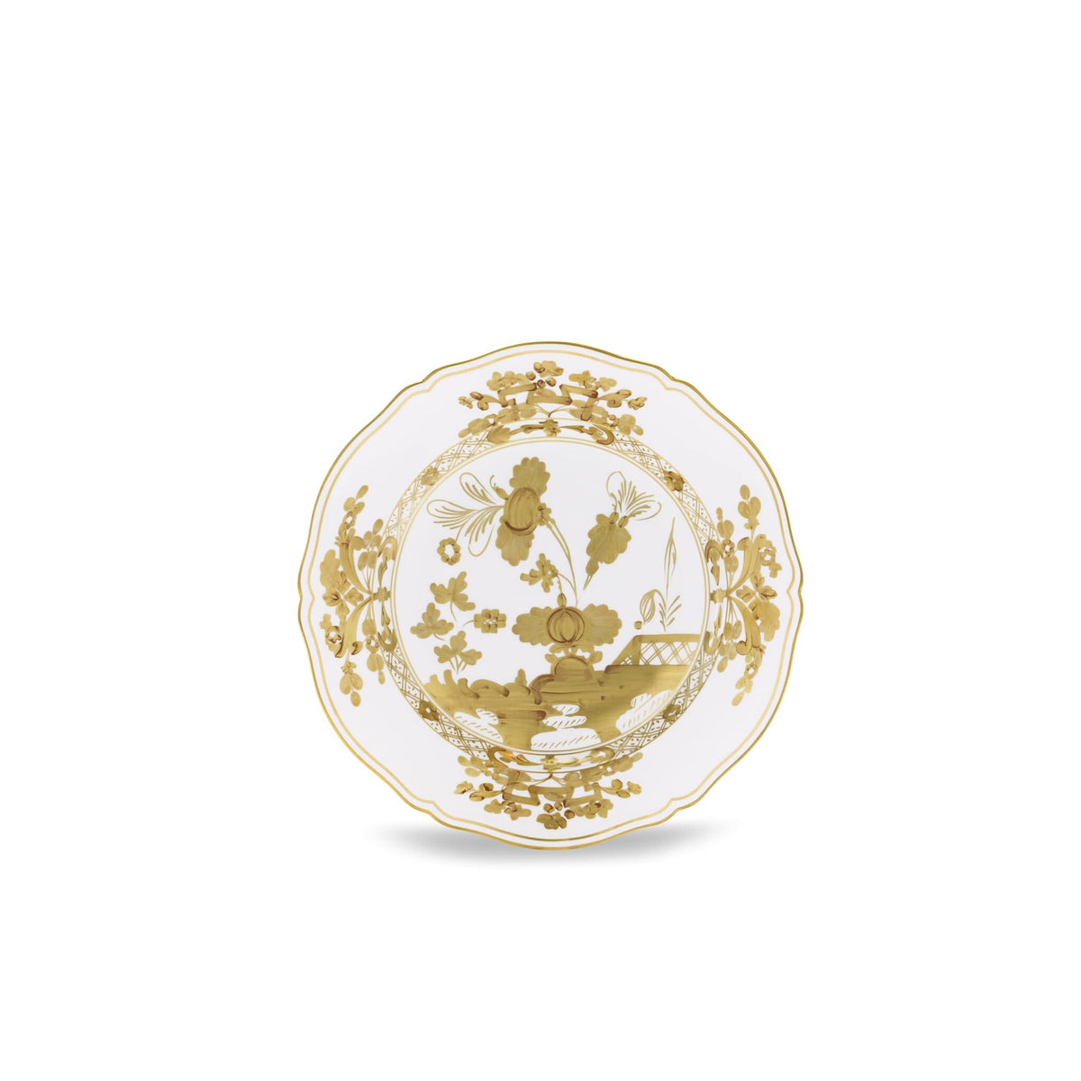 Ginori 1735 Oriente Italiano Round Platter, Aurum