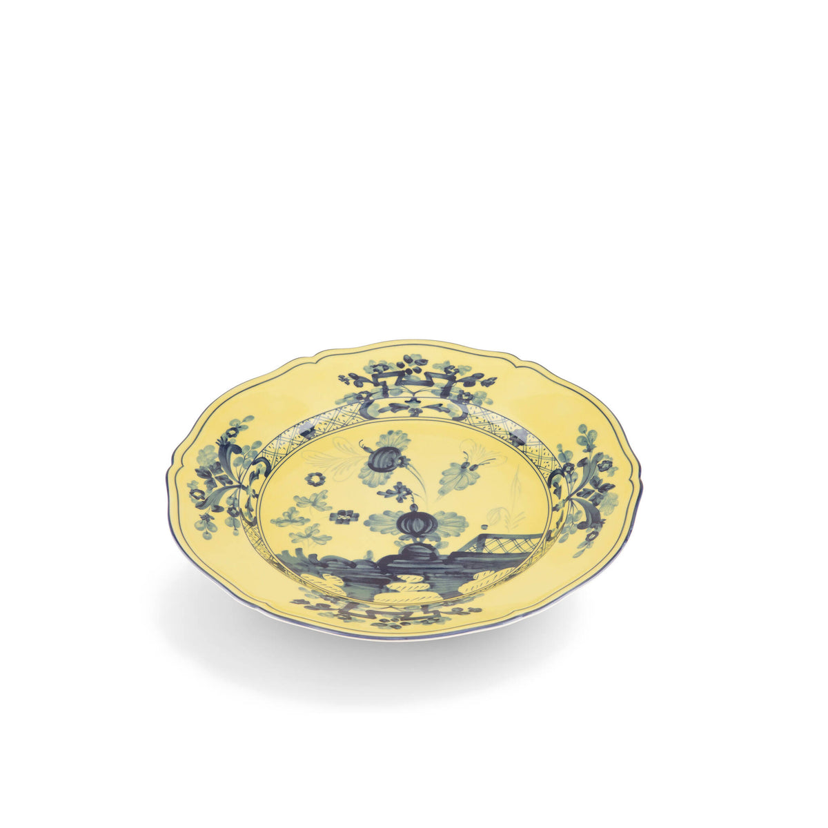 Ginori 1735 Oriente Italiano Round Platter, Citrino, view 2