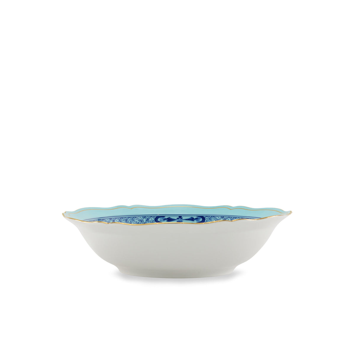 Ginori 1735 Oriente Italiano Serving Bowl, Iris, view 3
