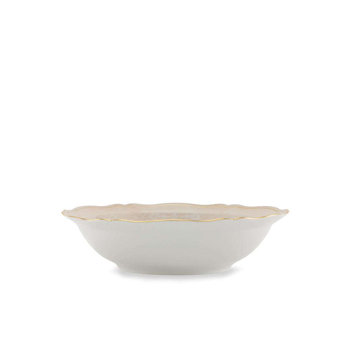 Ginori 1735 Oriente Italiano Serving Bowl, Meringa, view 3