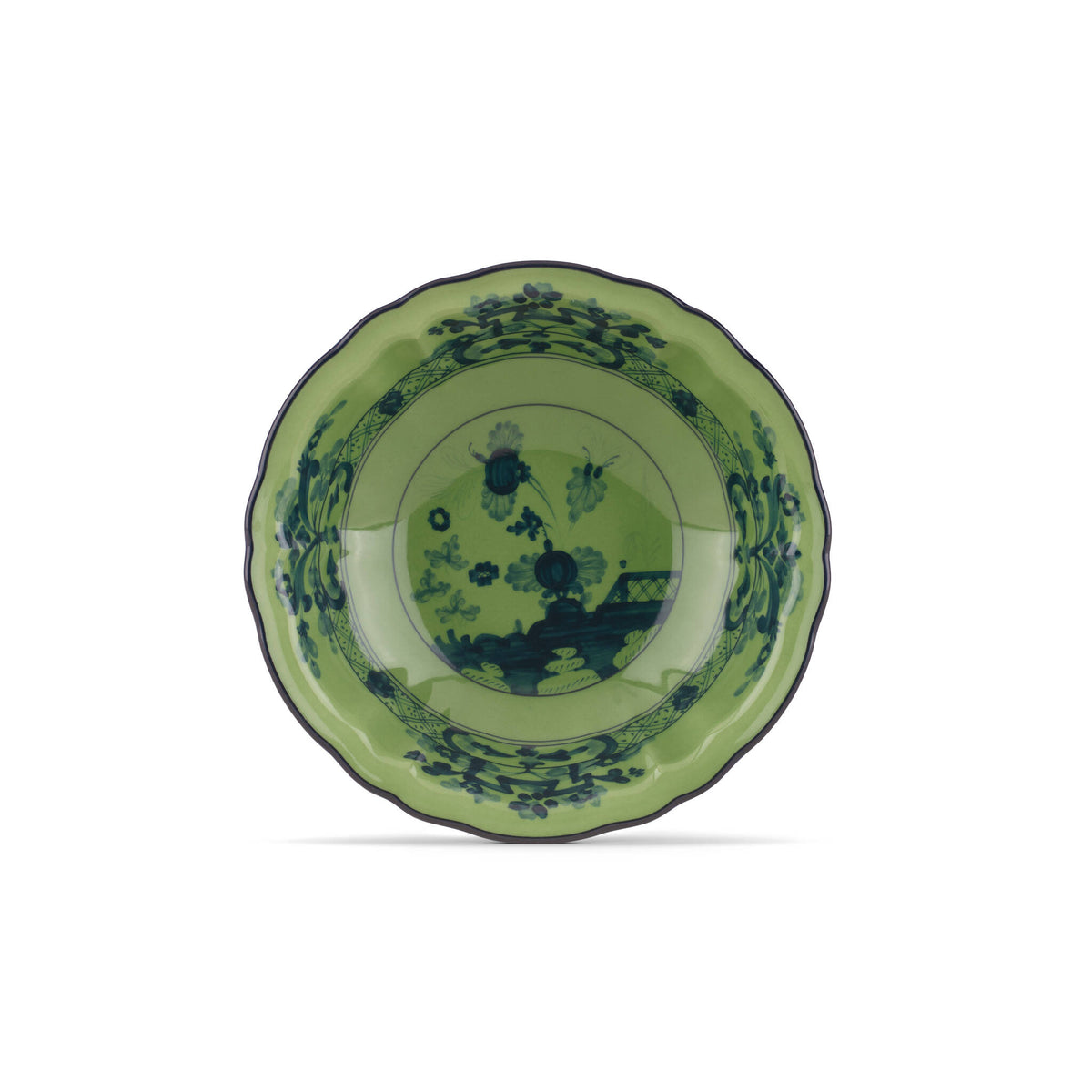 Ginori 1735 Oriente Italiano Small Bowl, Malachite