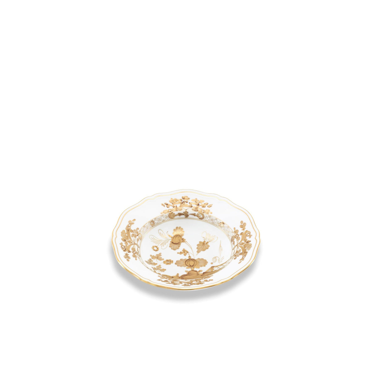 Ginori 1735 Oriente Italiano Soup Plate, Aurum, view 2