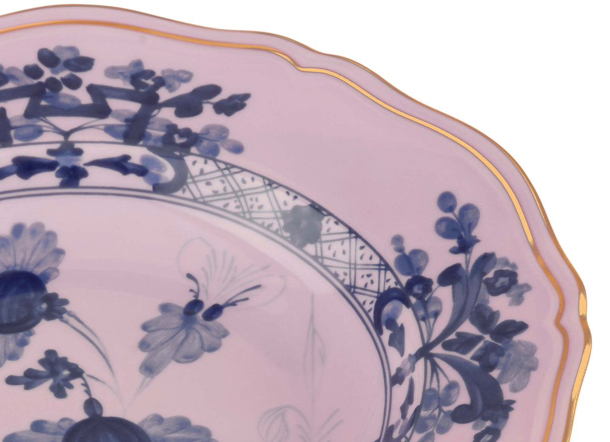 Ginori 1735 Oriente Italiano Soup Plate, Azalea, view 3