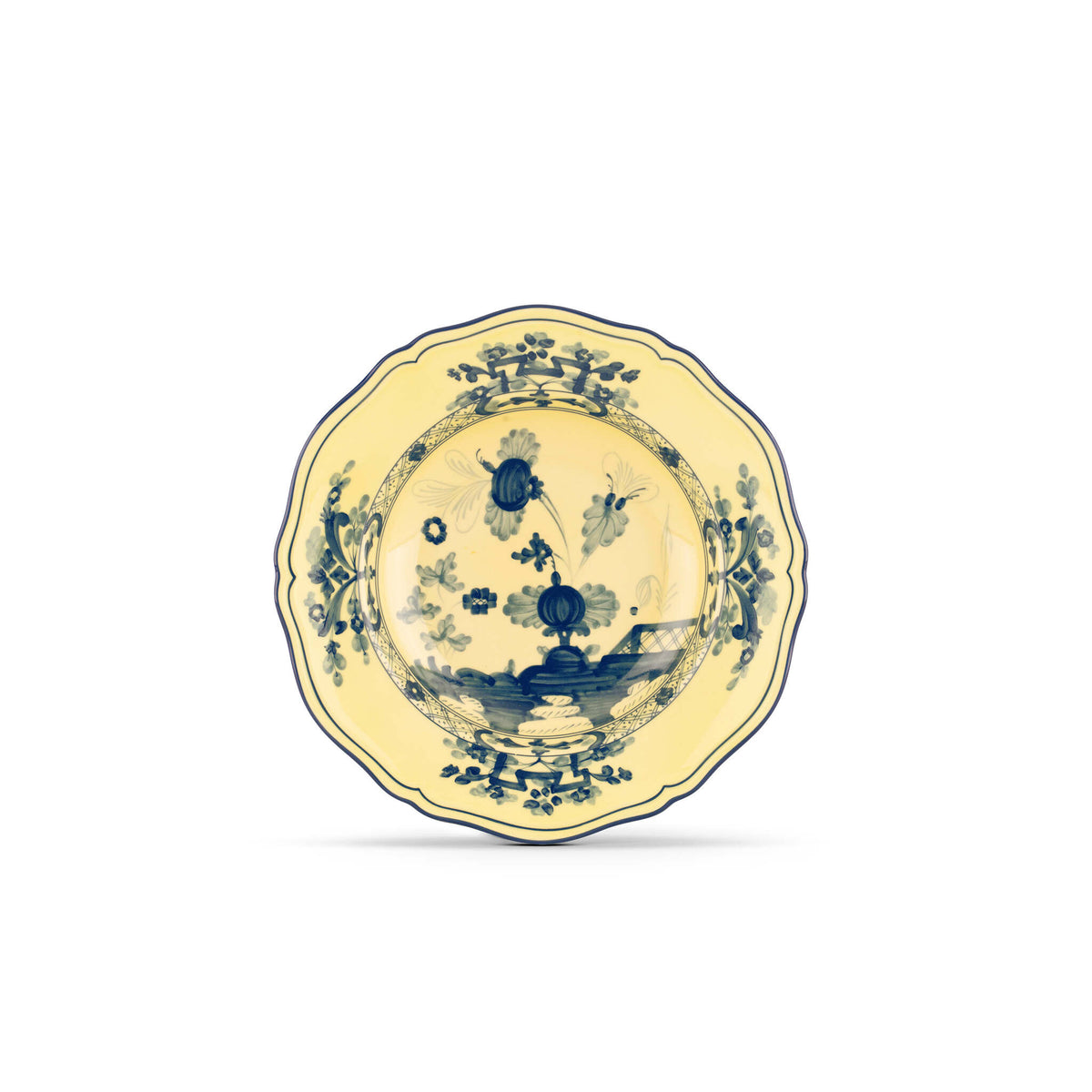 Ginori 1735 Oriente Italiano Soup Plate, Citrino