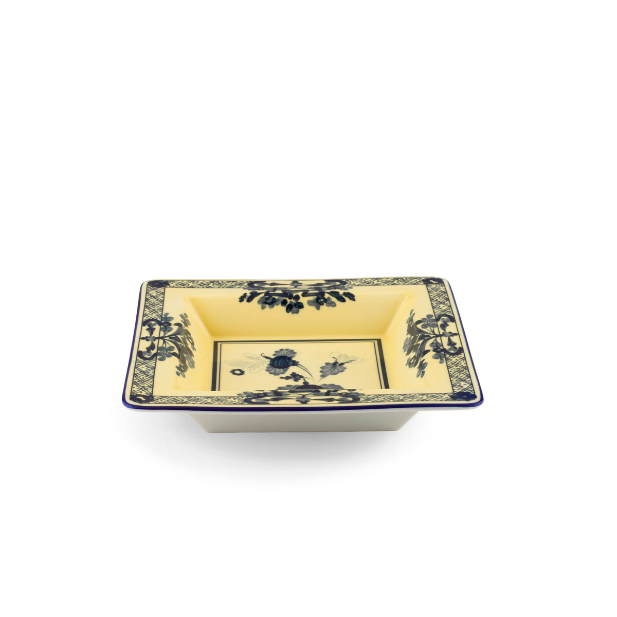 Ginori 1735 Oriente Italiano Square Change Tray, Citrino, view 2