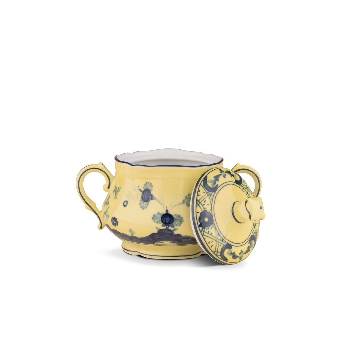 Ginori 1735 Oriente Italiano Sugar Bowl, Citrino, view 3