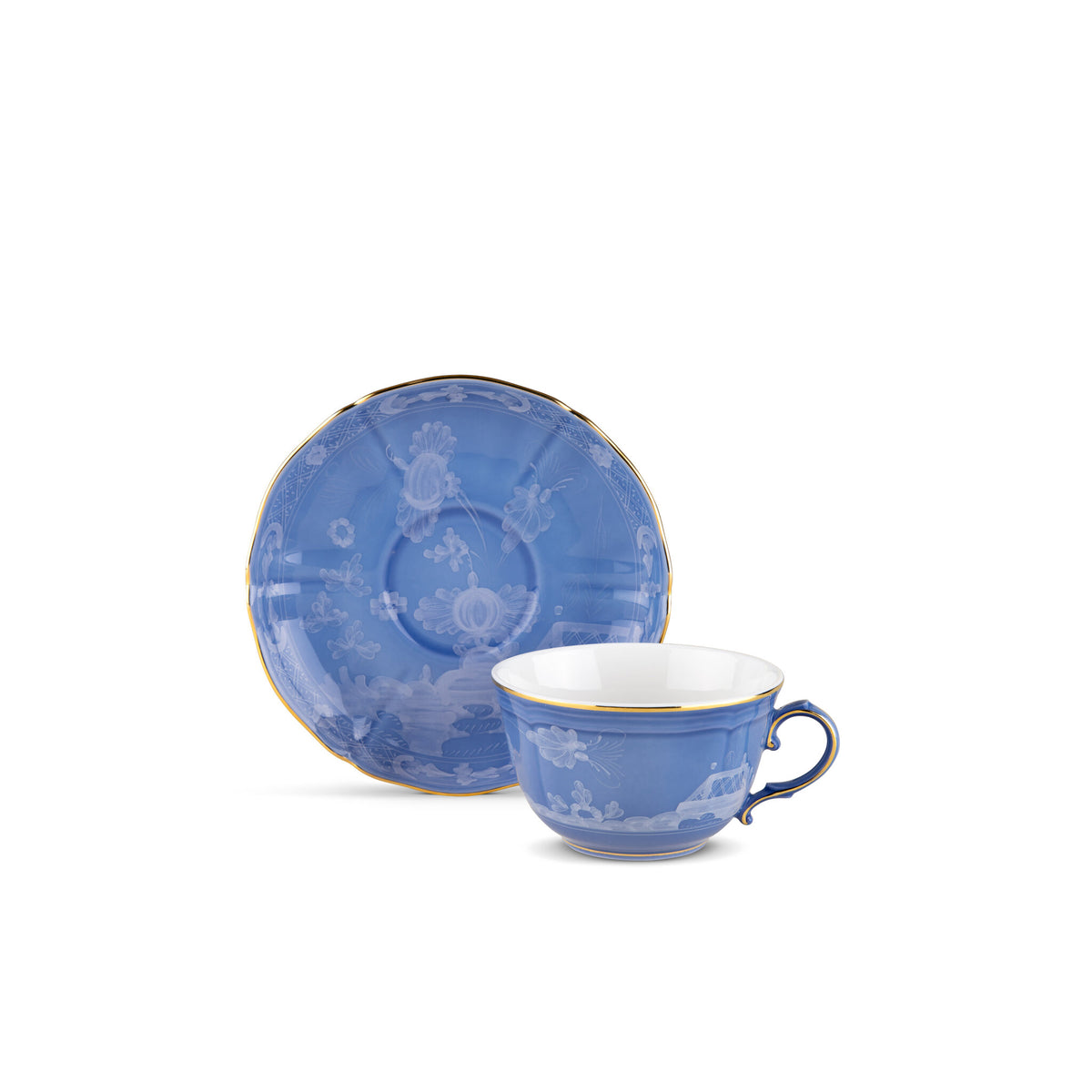 Ginori 1735 Oriente Italiano Tea Cup, Pervinca, view 3