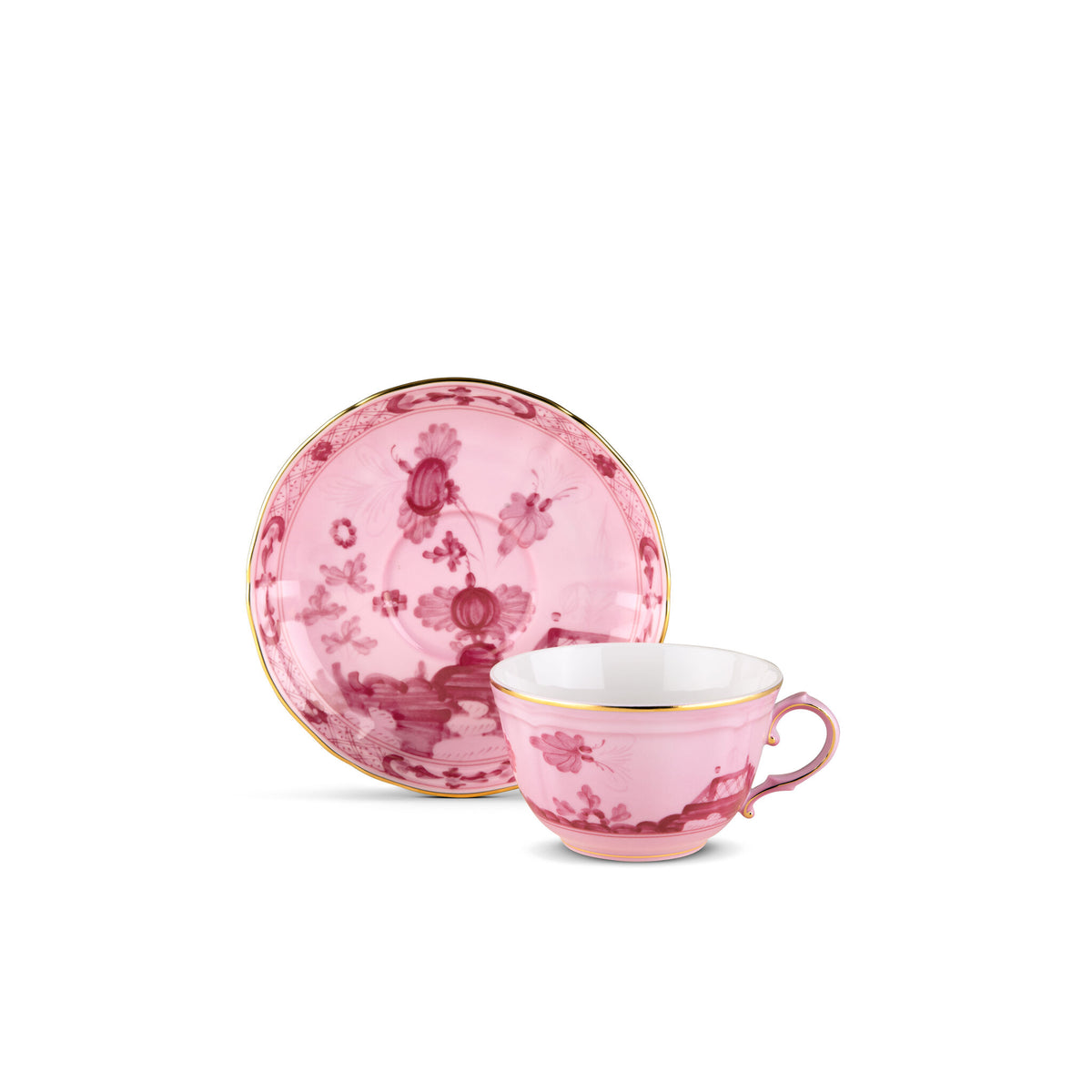 Ginori 1735 Oriente Italiano Tea Cup, Porpora, view 3