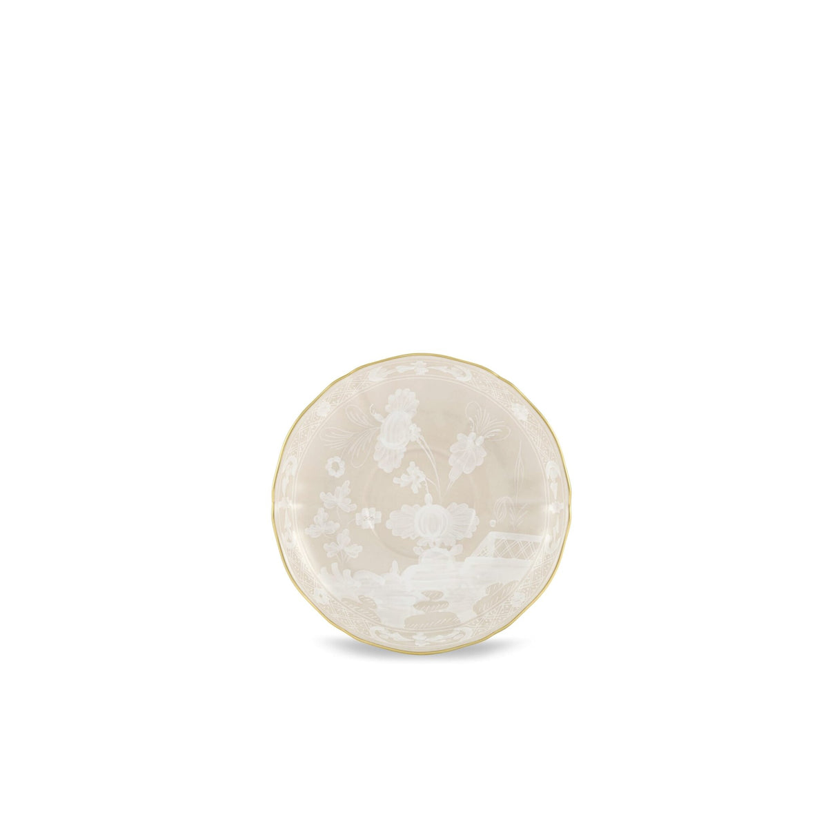 Ginori 1735 Oriente Italiano Tea Saucer, Meringa