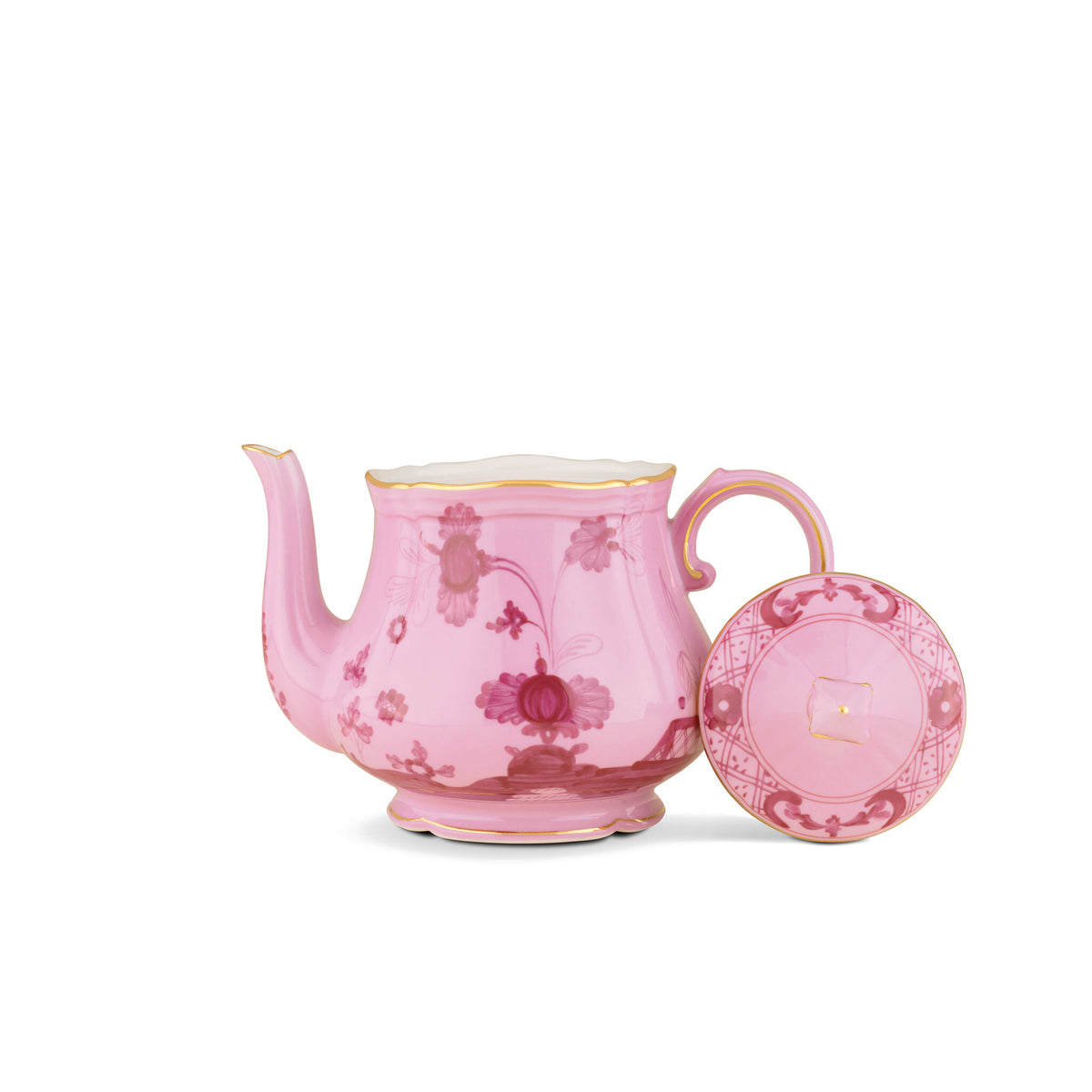 Ginori 1735 Oriente Italiano Teapot, Porpora, view 3