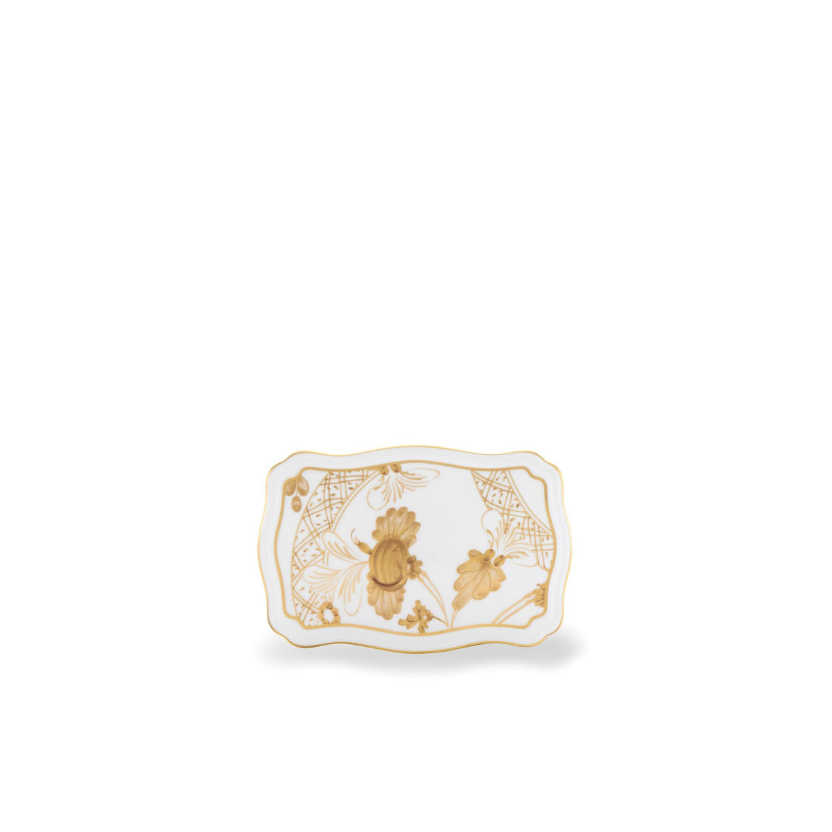 Ginori 1735 Oriente Italiano Tesori Trinket Box, Aurum, view 3