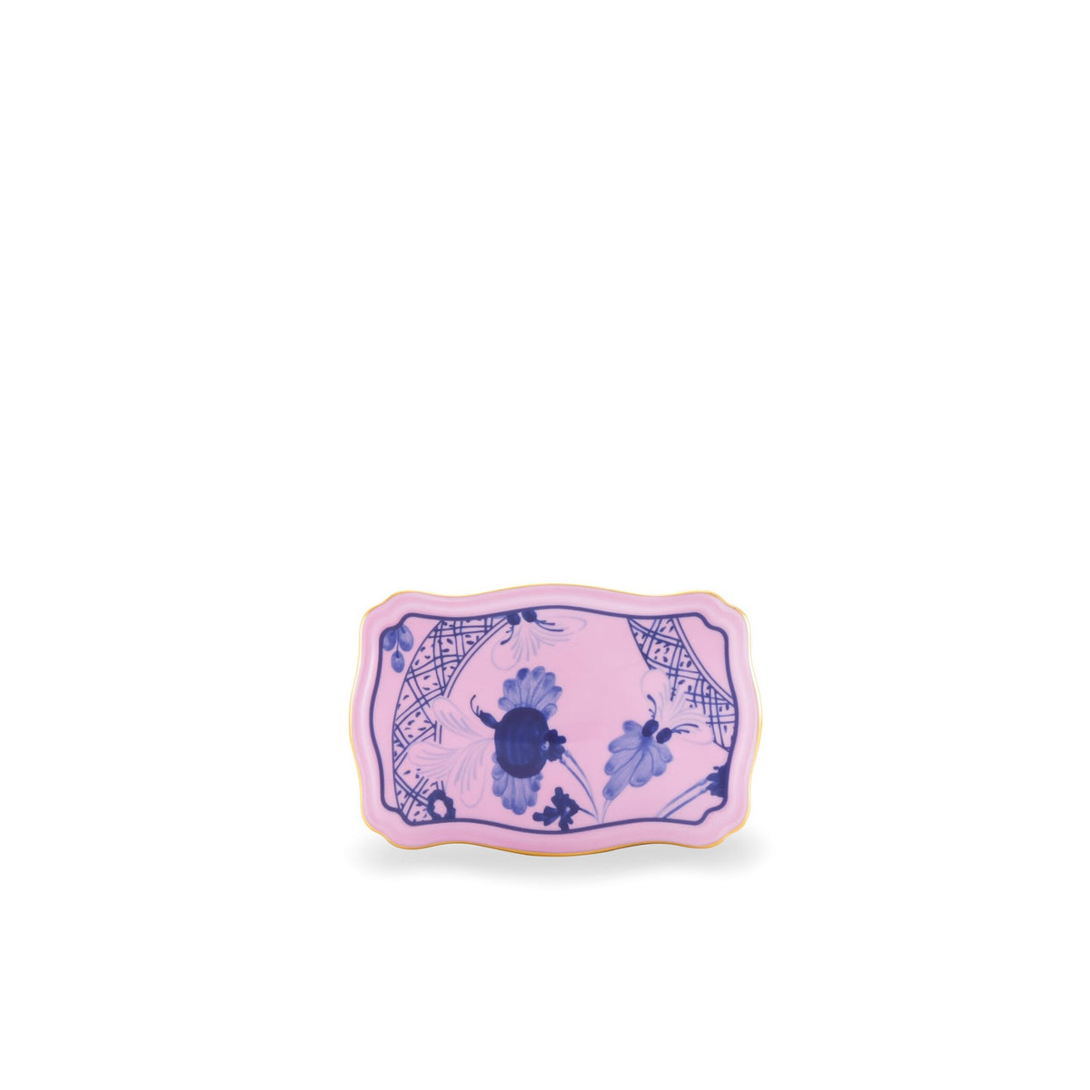Ginori 1735 Oriente Italiano Tesori Trinket Box, Azalea, view 3