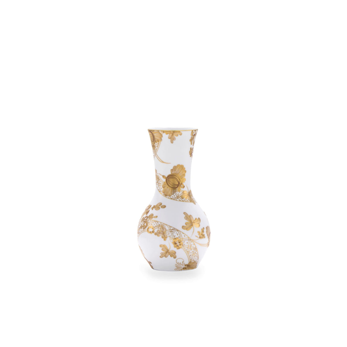 Ginori 1735 Oriente Italiano Tesori Tulip Vase, Aurum
