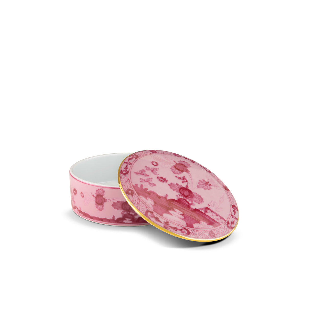 Ginori 1735 Oriente Italiano Trinket Box, Porpora, view 2