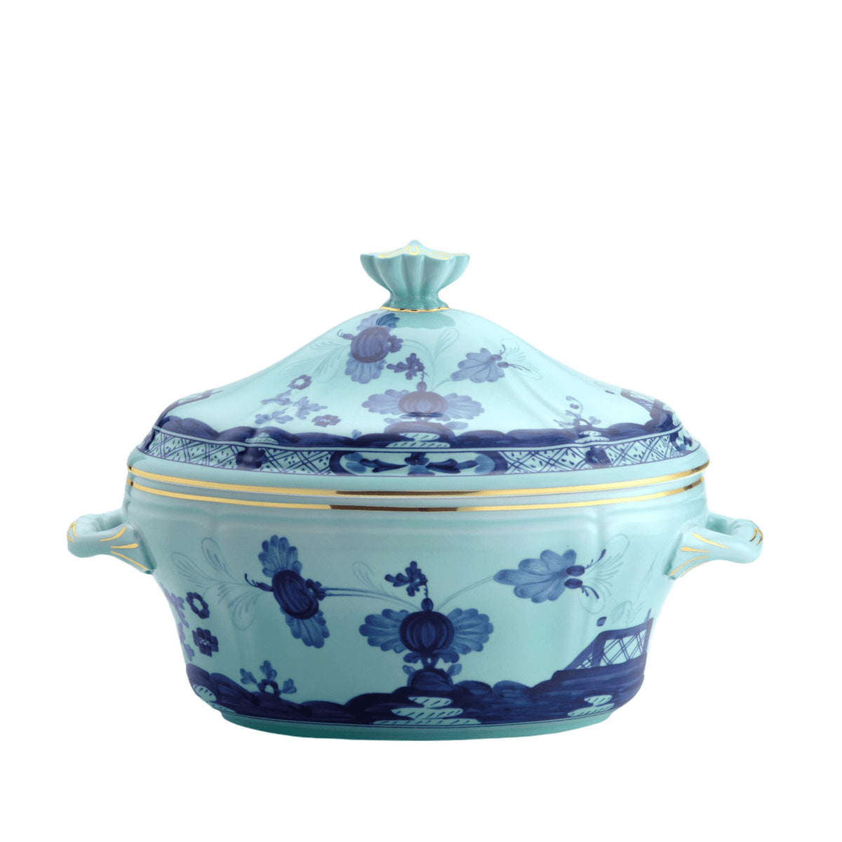 Ginori 1735 Oriente Italiano Tureen, Iris