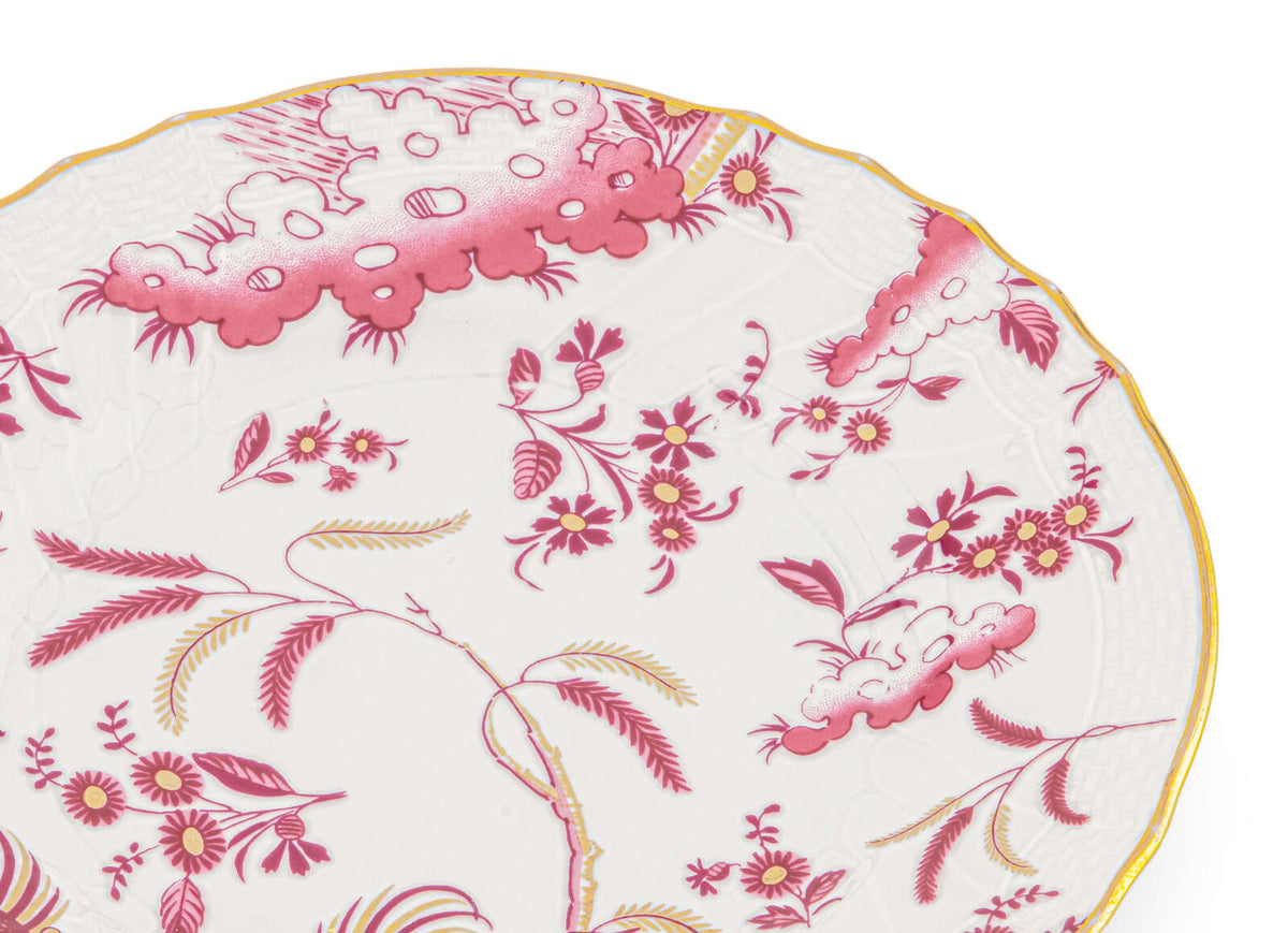 Ginori 1735 Oro di Doccia Bread Plate, Magenta, view 3