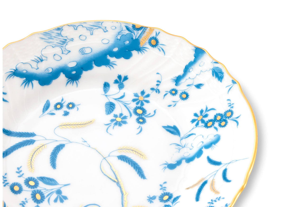Ginori 1735 Oro di Doccia Bread Plate, Turchese, view 4