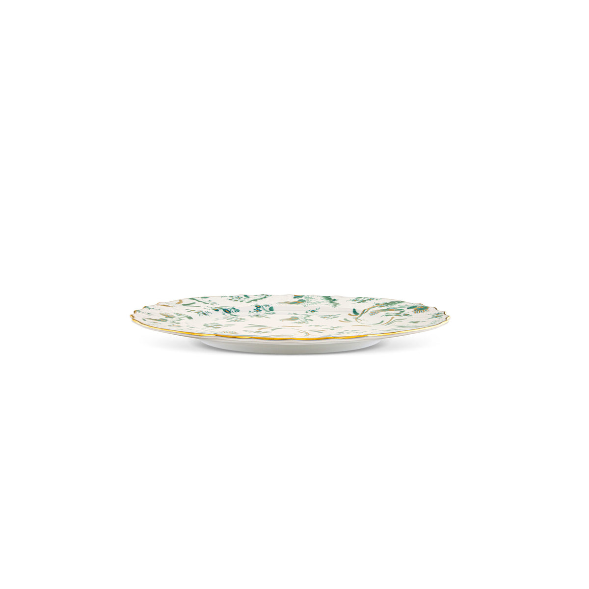 Ginori 1735 Oro di Doccia Charger Plate, Giada, view 4