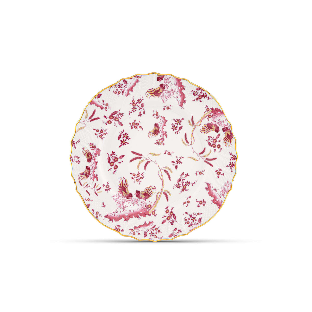 Ginori 1735 Oro di Doccia Charger Plate, Magenta