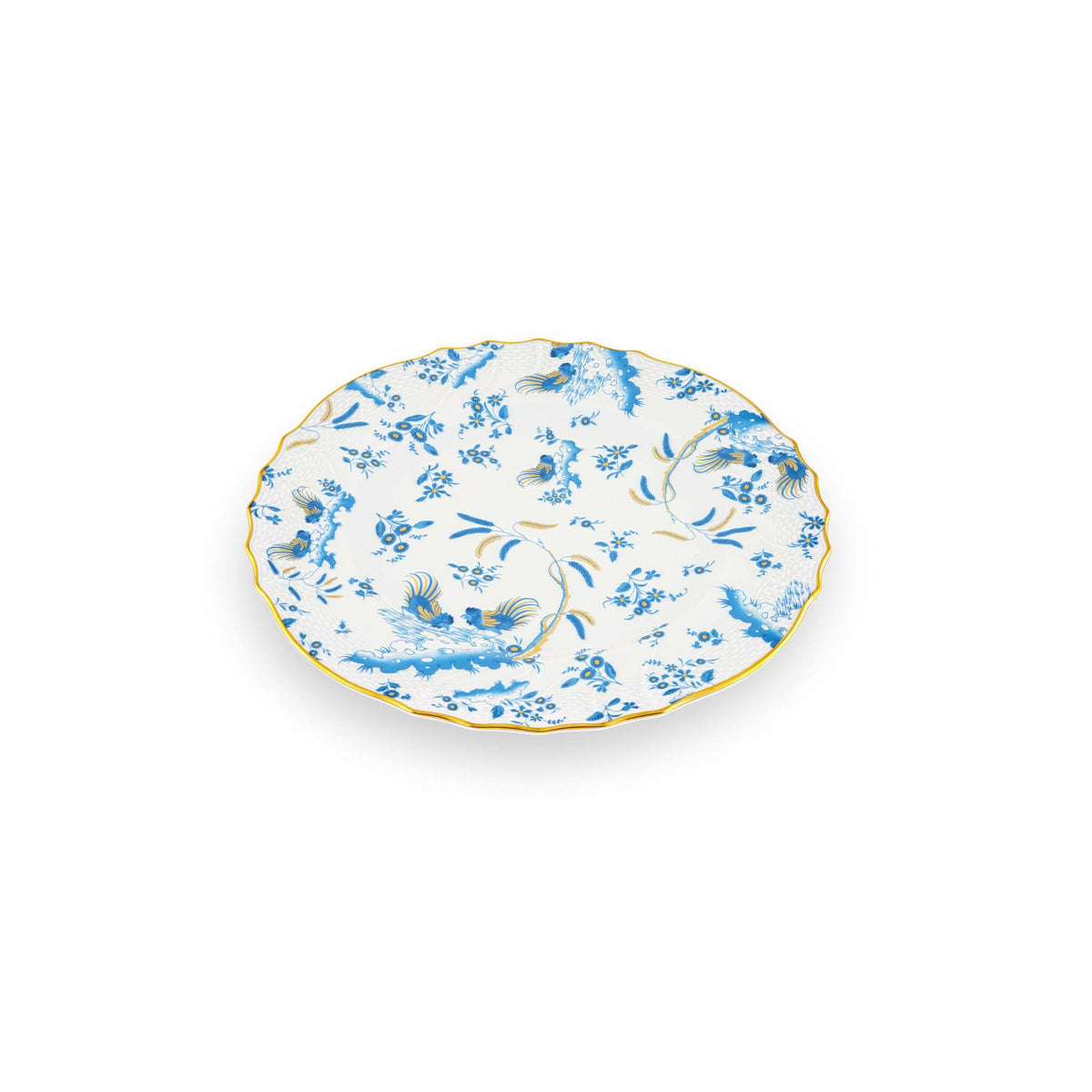 Ginori 1735 Oro di Doccia Charger Plate, Turchese, view 2