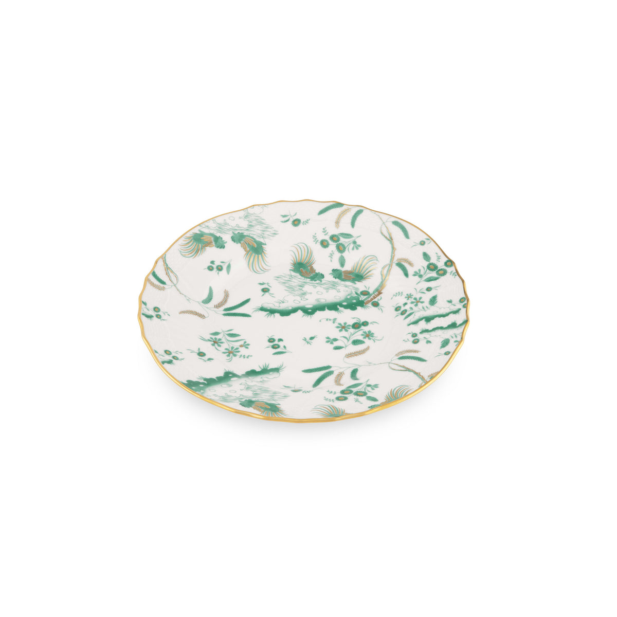 Ginori 1735 Oro di Doccia Dessert Plate, Giada, view 2