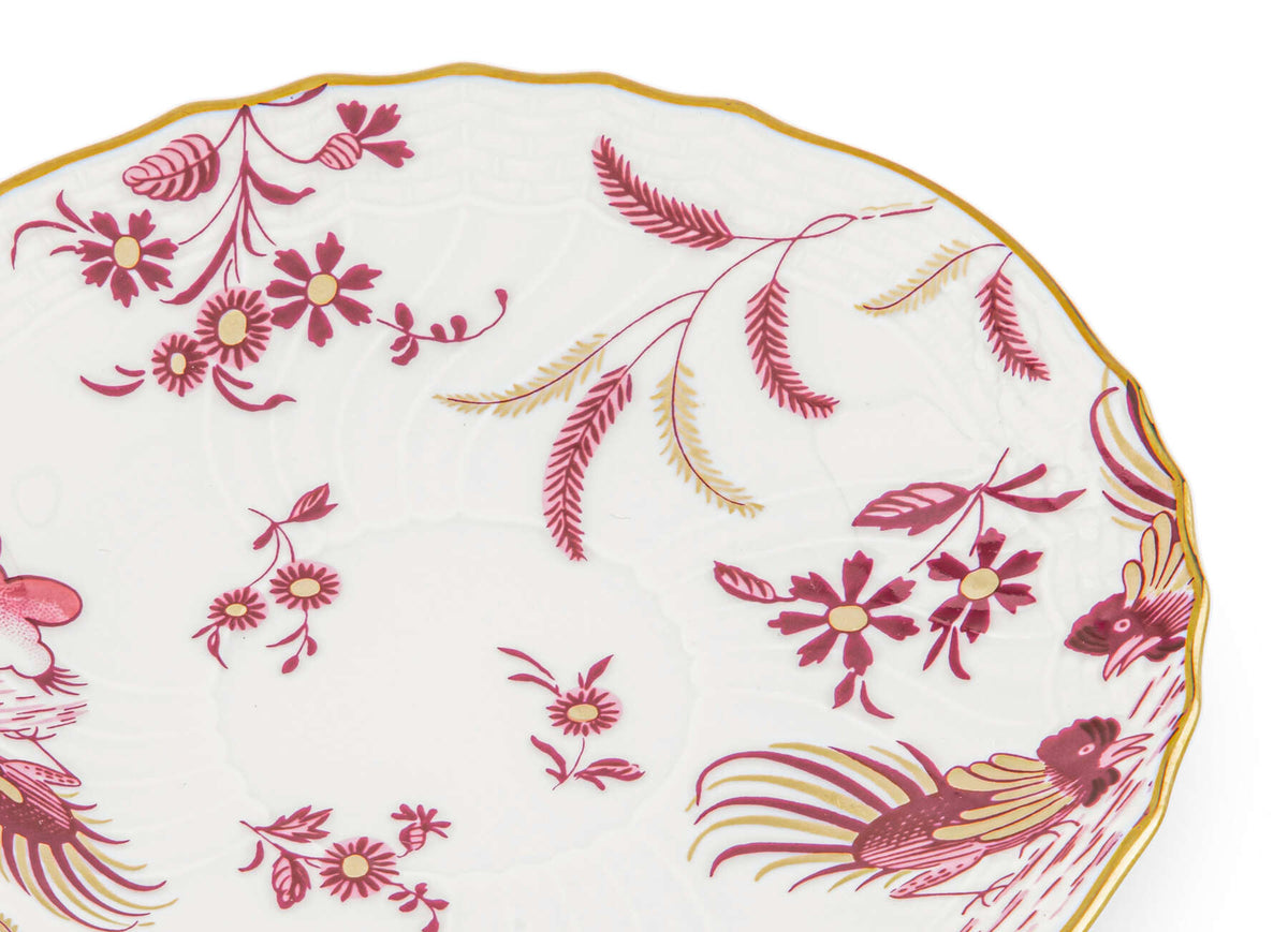 Ginori 1735 Oro di Doccia Espresso Saucer, Magenta, view 3