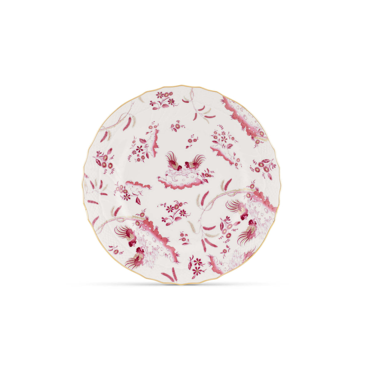 Ginori 1735 Oro di Doccia Flat Plate, Magenta