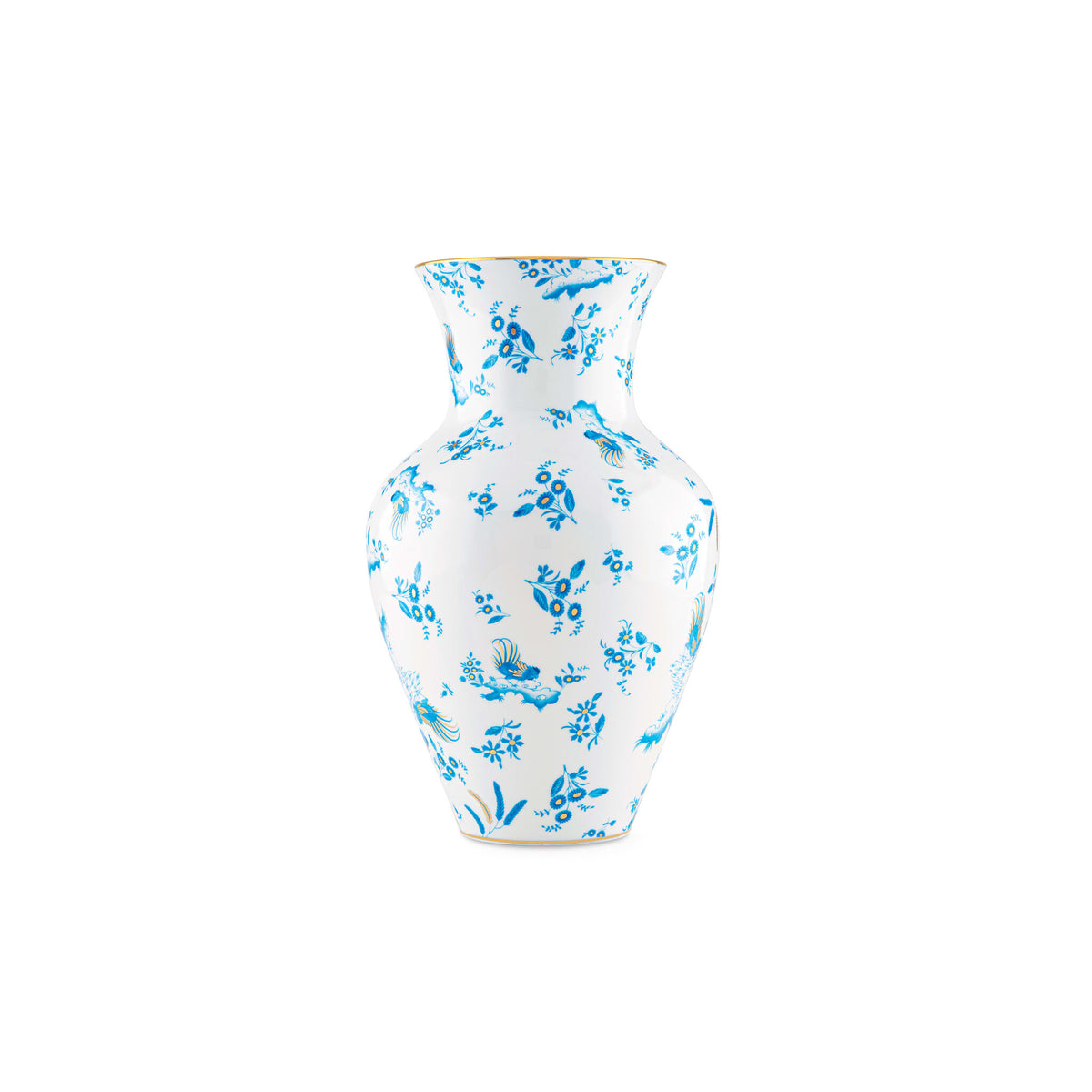 Ginori 1735 Oro di Doccia Large Ming Vase, Turchese, view 2