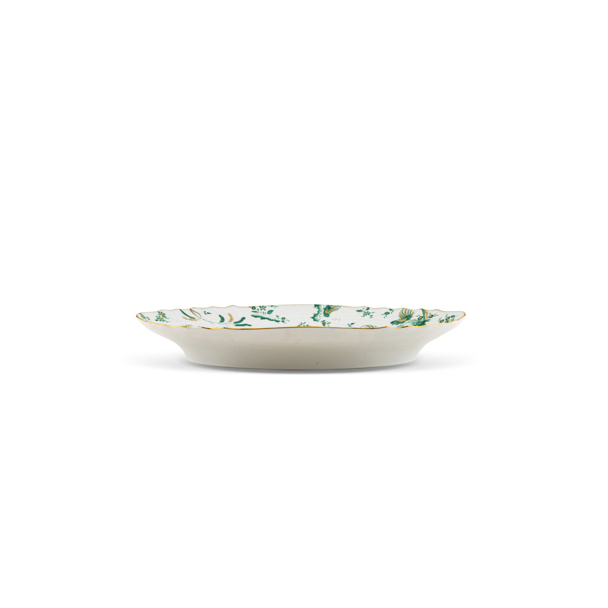 Ginori 1735 Oro di Doccia Large Oval Platter, Giada, view 4