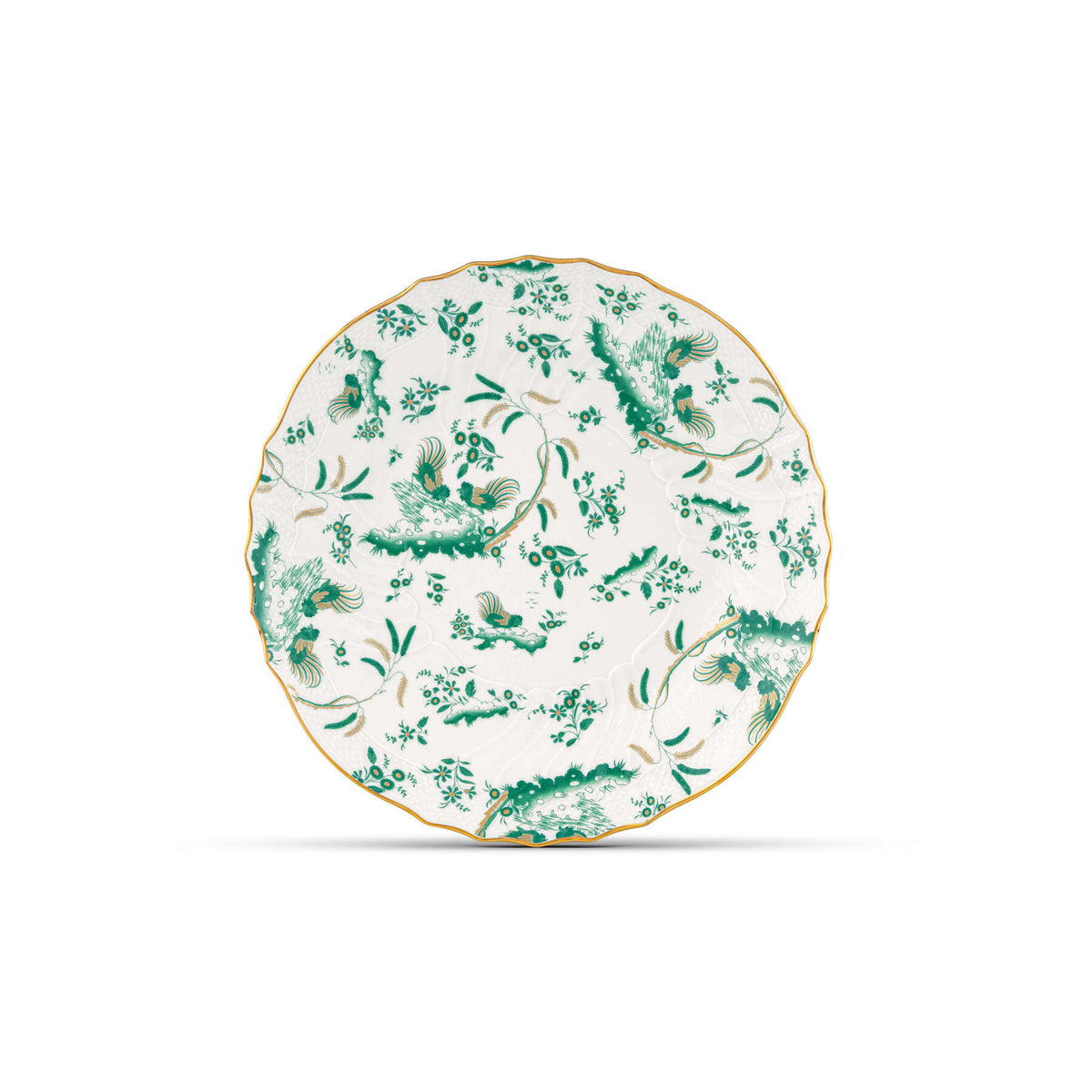 Ginori 1735 Oro di Doccia Large Round Platter, Giada