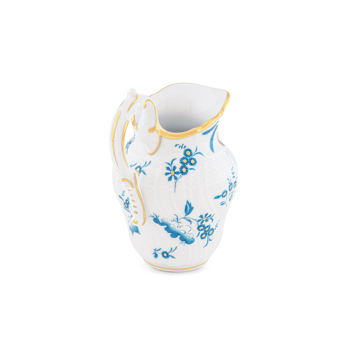 Ginori 1735 Oro di Doccia Milk Pitcher, Turchese, view 2