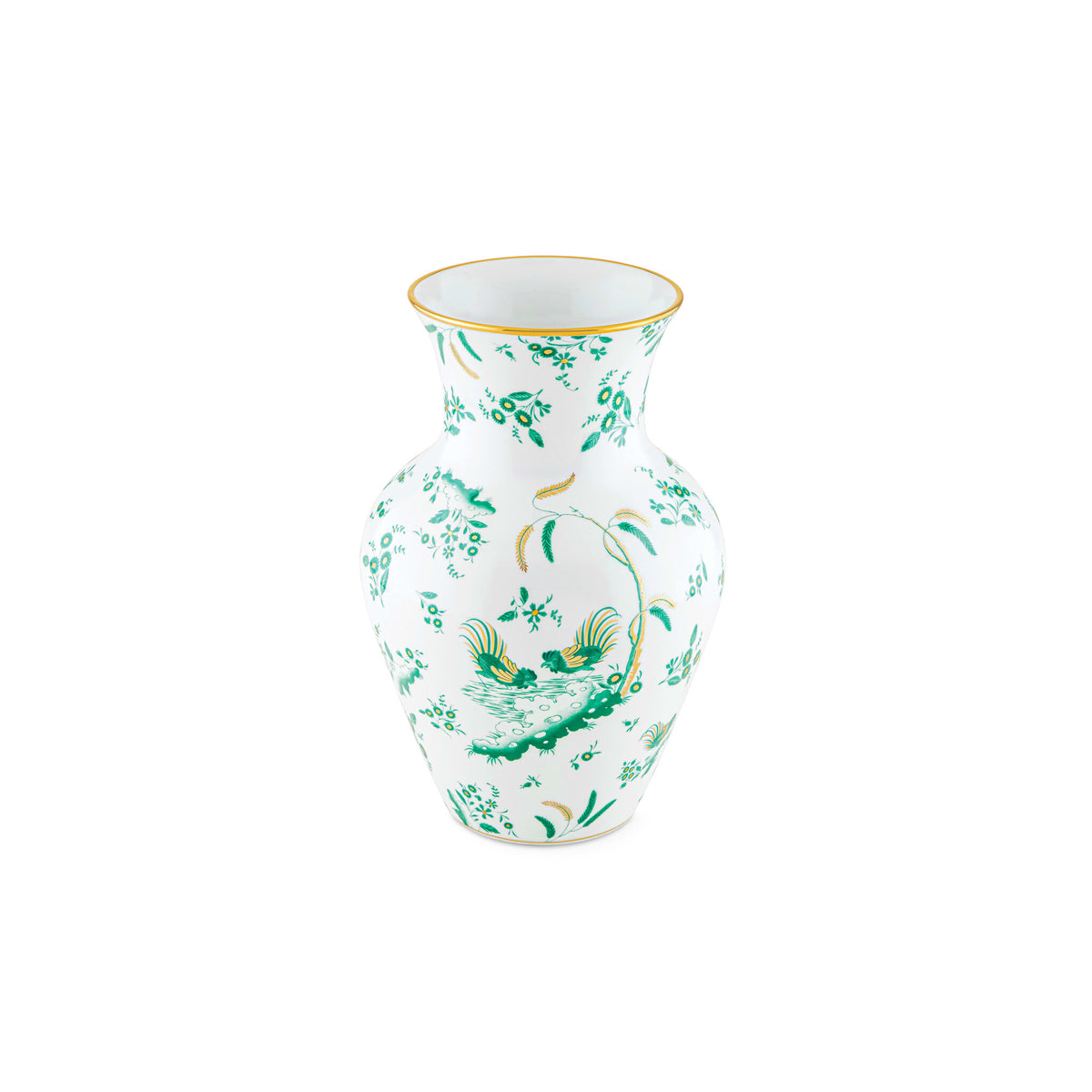 Ginori 1735 Oro di Doccia Ming Vase, Giada, view 3
