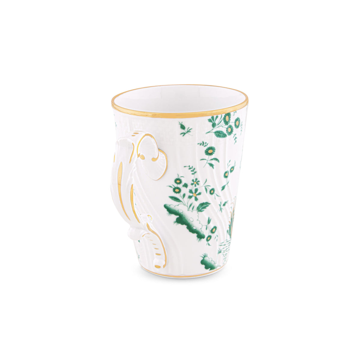 Ginori 1735 Oro di Doccia Mug, Giada, view 2