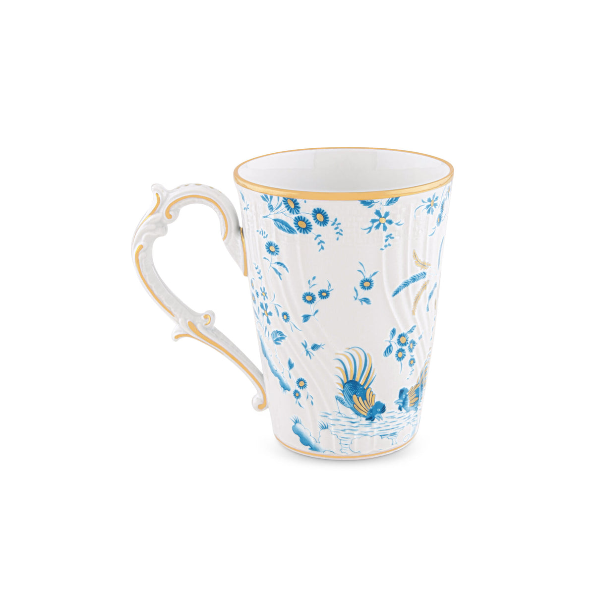 Ginori 1735 Oro di Doccia Mug, Turchese, view 3