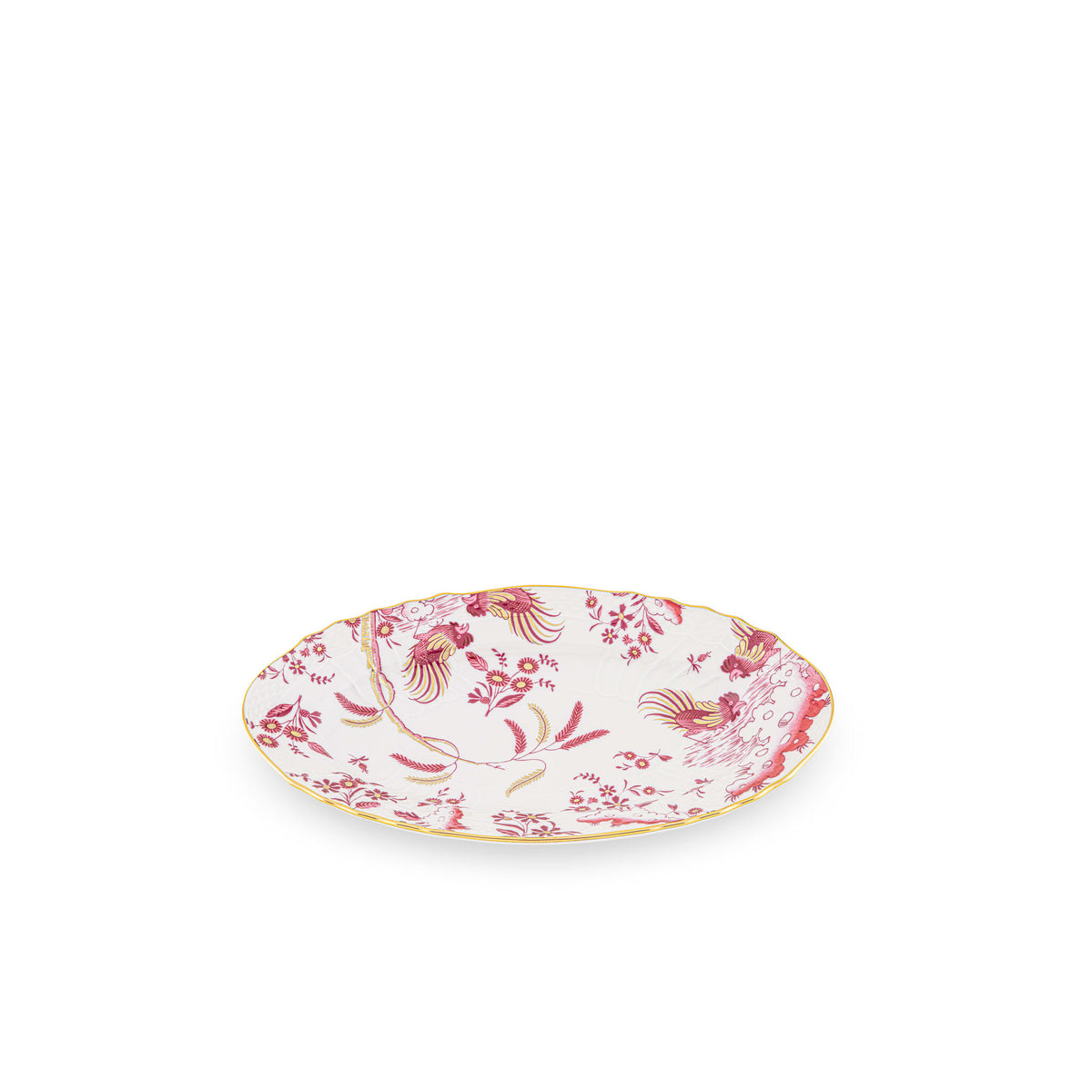 Ginori 1735 Oro di Doccia Pickle Dish, Magenta, view 2