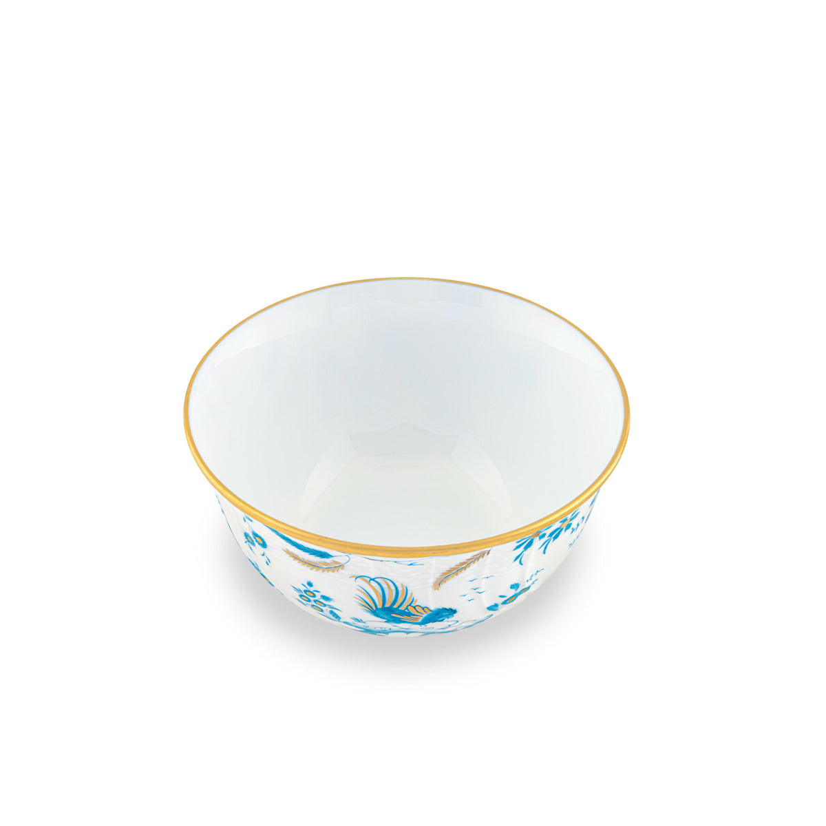 Ginori 1735 Oro di Doccia Rice Bowl, Turchese, view 3