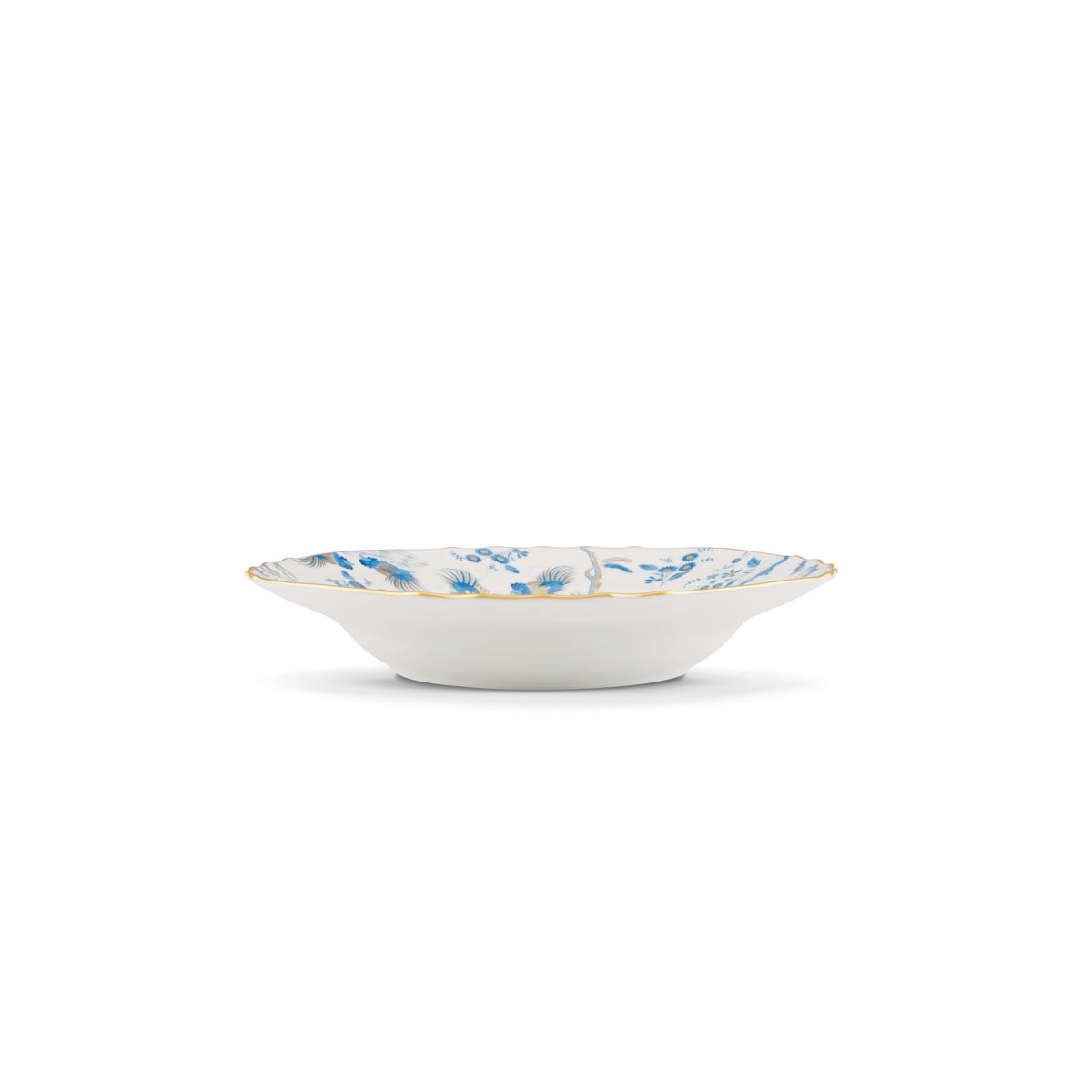 Ginori 1735 Oro di Doccia Soup Plate, Turchese, view 4
