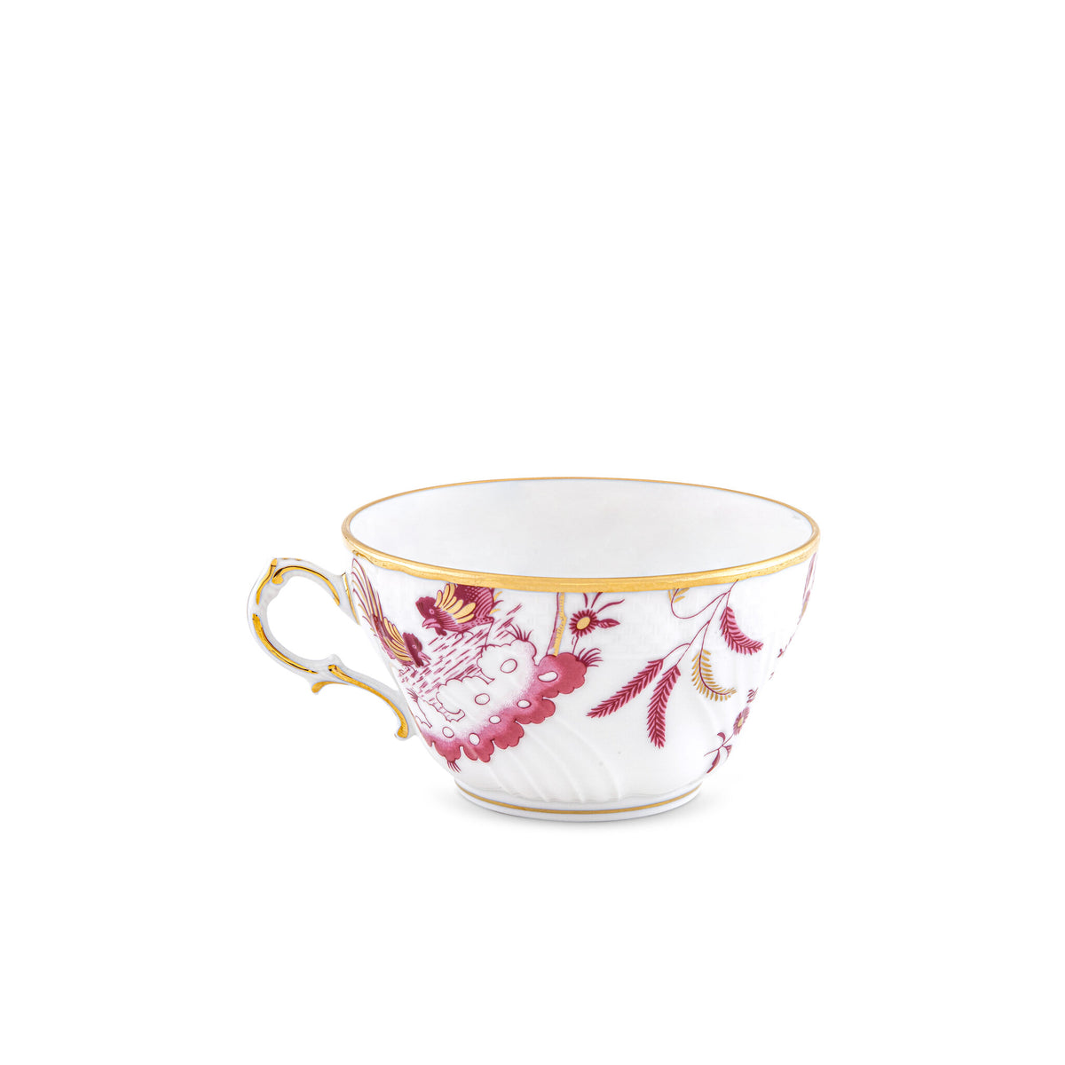 Ginori 1735 Oro di Doccia Tea Cup, Magenta, view 2