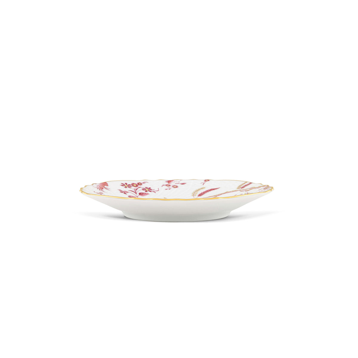 Ginori 1735 Oro di Doccia Tea Saucer, Magenta, view 4